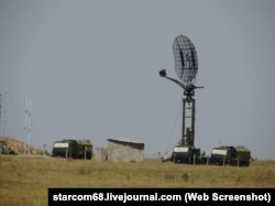 Мобильная РЛС ПВО России на Тарханкутском полуострове. Архивное фото