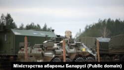 Лагерь военного полигона «Обуз-Лесновский» под Барановичами, Беларусь. Иллюстративное фото