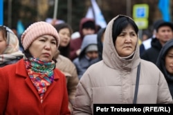 Президент Қасым-Жомарт Тоқаевты қолдау митингісі. Алматы, 19 наурыз 2022 жыл.