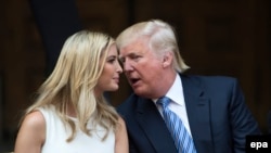 Donald Trump və qızı Ivanka Trump