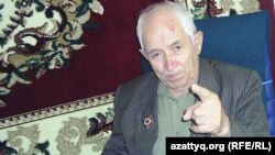 86-летний ветеран, инвалид Второй мировой войны Григорий Маларов.