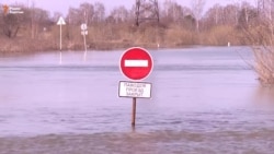 Подтоплен поселок Заречный близ Петропавловска