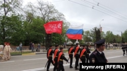 Репетиция парада в Керчи. 7 мая 2018 года