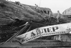 Последствия железнодорожной катастрофы под Уфой, 4 июня 1989 года