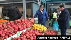 Bakı bazarı. Foto arxiv