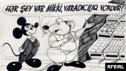 Karikaturanın müəllifi Şerifdir.