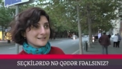 Seçkilərdə iştirak edirsiz? [Bakıda sorğu]