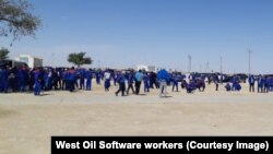 Забастовка рабочих West Oil Software, Жетыбай, Мангистауская область, 23 августа 2021 года