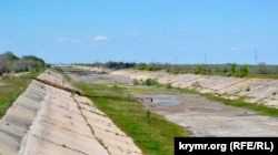 Северо-Крымский канал в районе Красноперекопска, Крым. Архивное фото