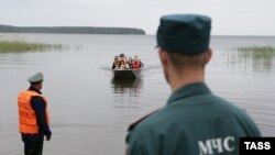 Спасательная операция на озере Сямозеро, 19 июня 2016