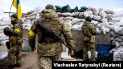 Украинские военные