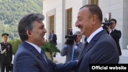 Abdullah Gül və İlham Əliyev (Arxiv)