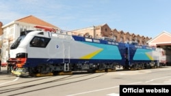 Франциялық Alstom компаниясының Қазақстанға жасап берген электровоздары. (Сурет компанияның сайтынан алынды)