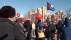 В Иркутске задержали организатора местной акции в поддержку Навального (видео)