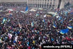 Революция Достоинства. Киев, площадь Независимости, 8 декабря 2013 года