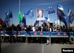 Акции протеста болгарских националистов на пограничном пункте Капитан-Андреево у границы с Турцией