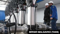 Запуск Бештерек-Зуйского водозабора, 18 марта 2021 года