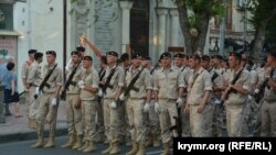 Репетиция парада в Севастополе