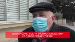 Qarabağdakı Rusiya sülhməramlılarına nə qədər etibar edirsiniz?