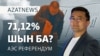 Референдум нәтижесі, қуылған бақылаушылар – AzatNEWS | 07.10.2024