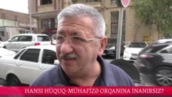 Hansı hüquq-mühafizə orqanına daha çox inanırsız?