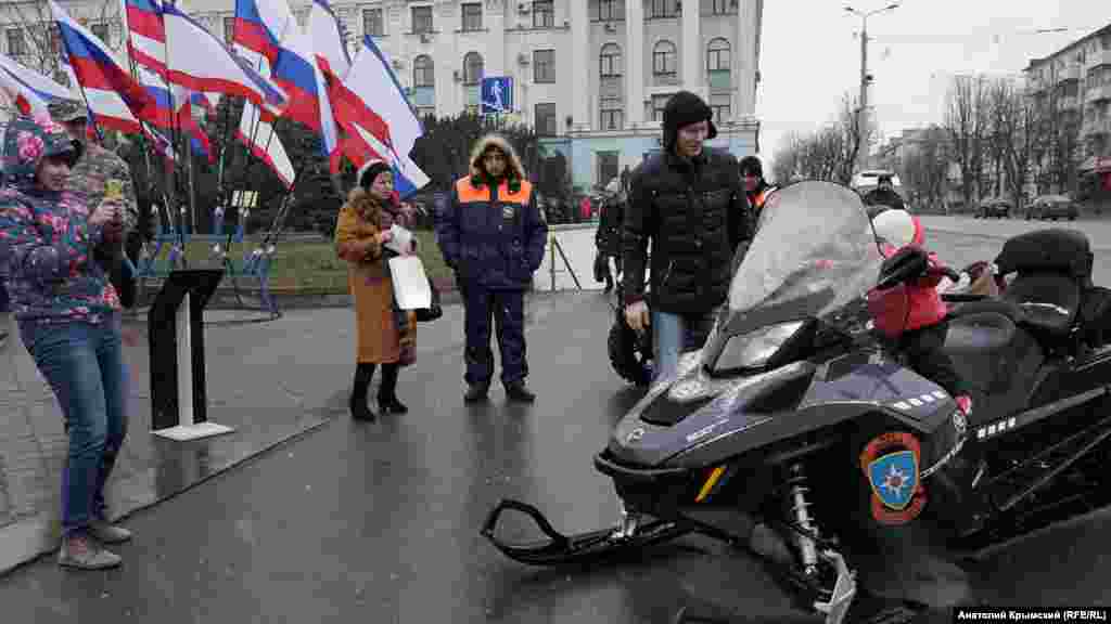 Новый снегоход российского МЧС