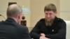 Vladimir Putin (solda) və Ramzan Kadyrov